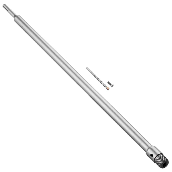 SDS Plus-Verlängerungsschaft für Hohlbohrer - 600 mm lang mit M22-Gewinde