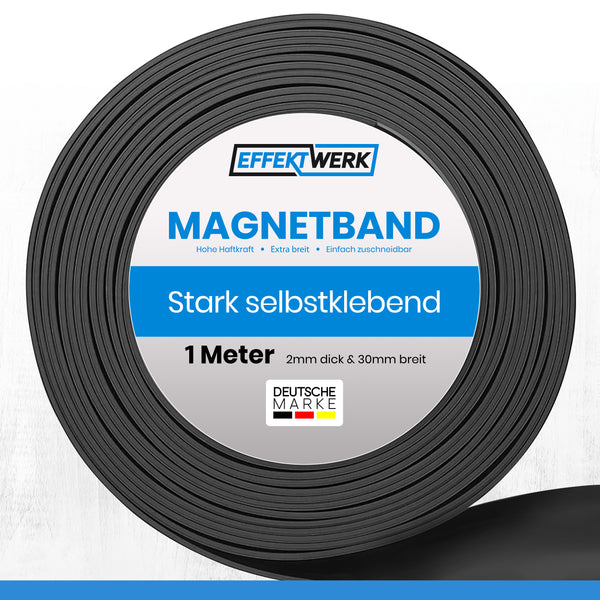 Magnetband selbstklebend 1 Meter
